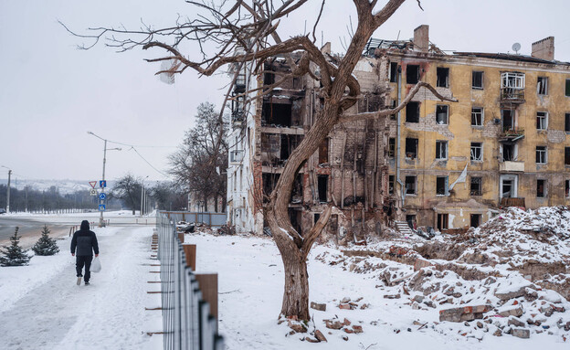 העיר קרמטורסק במחוז דונייצק במזרח אוקראינה