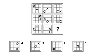חידת איקס עיגול (איור: הפרופסור הלא המפוזר)