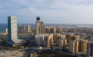 מגדלים טריפולי לוב  (צילום: Hussein Eddeb, shutterstock)