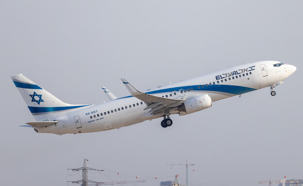 מטוס אל על ממריא (צילום: יוסי אלוני, פלאש90)