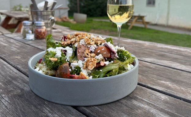 סלט עלים. לה לונה. קיבוץ הגושרים סלט עלים. לה לונה. קיבוץ הגושרים