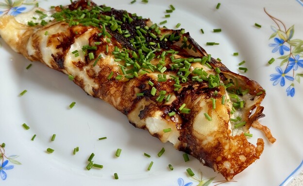 ביצת עין עם מוצרלה ודבש. מדמיינים את הביס?