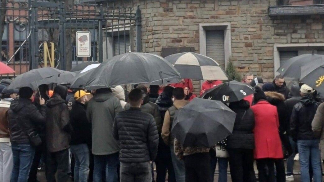 עובדי מפעל התחמושת HERSTAL FN פתחו בשביתה בעקבות הגעת נספח צה"ל עובדי מפעל התחמושת HERSTAL FN פתחו בשביתה בעקבות הגעת נספח צה"ל