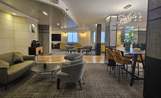 הלובי של מלון קיסר פרימייר ירושלים 