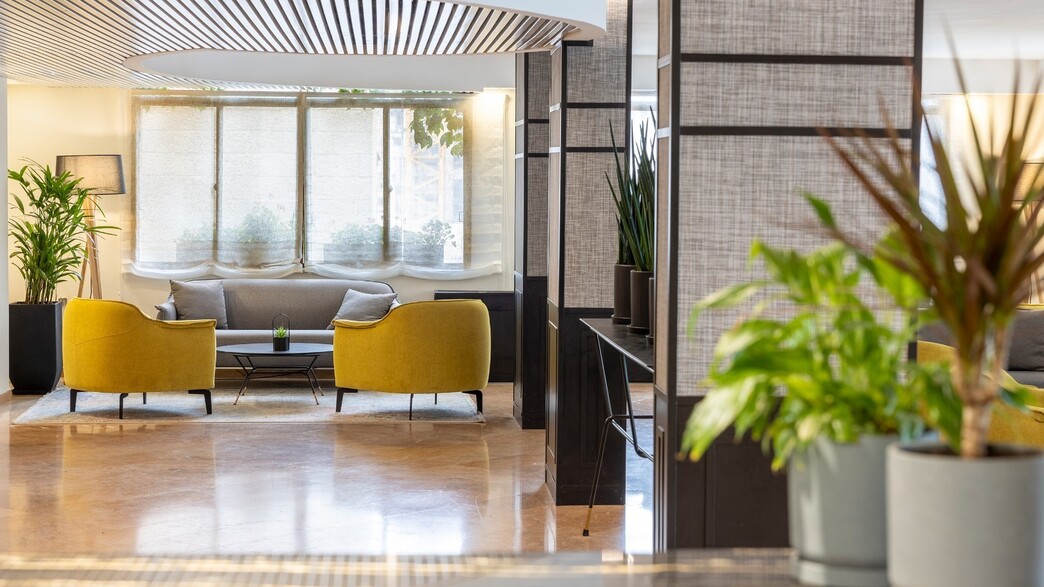 לובי מלון קיסר פרימייר ירושלים לובי מלון קיסר פרימייר ירושלים