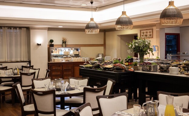 חדר אוכל מלון קיסר פרימייר ירושלים 