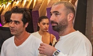 עומר אדם ואביב גפן בהשקה של רואי אדם (צילום: שי גבריאלי, יח"צ)