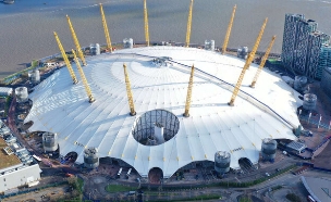 כיפת המילניום (ארנה O2), לונדון (צילום: Shutterstock)