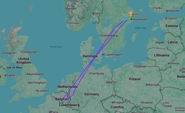 טיסת SAS שהסתובבה בגלל עכבר