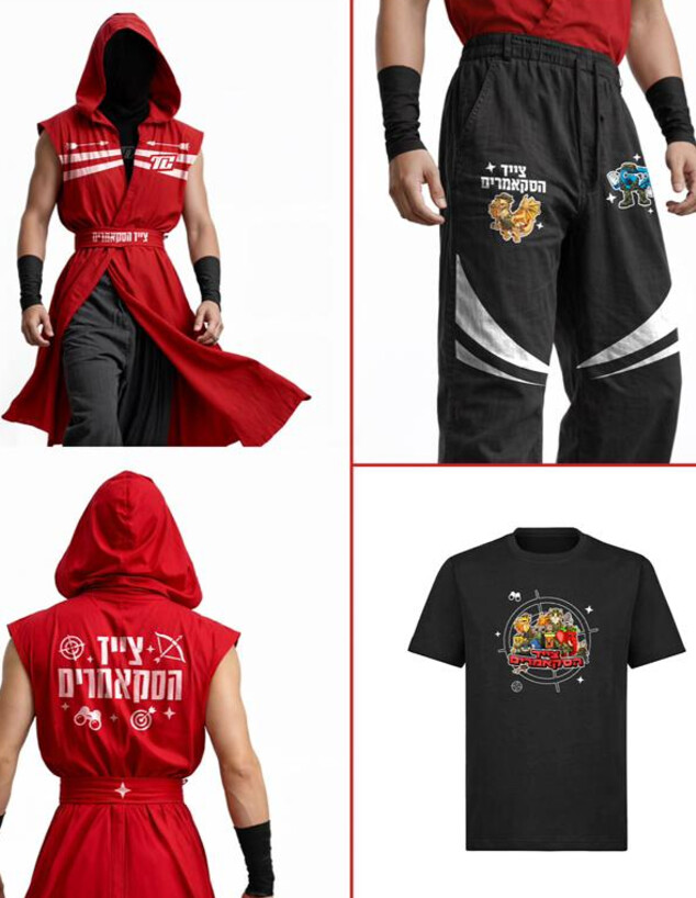 עידן דה כהן תחפושת צייד סקאמרים