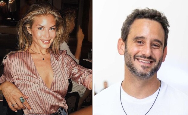 גלעד שלמור ובת הזוג שרה