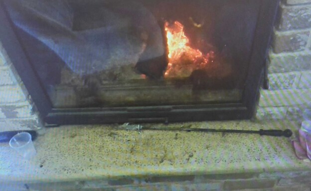 הקמין בזירת האירוע הקמין בזירת האירוע