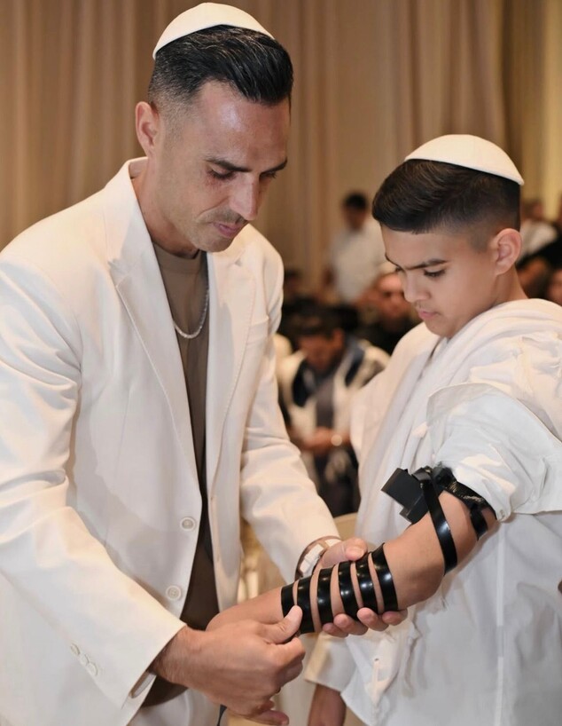 רוי זהבי חוגג בבר מצווה