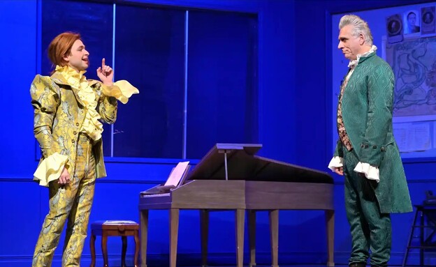 מתוך ההצגה "אמדאוס" בתיאטרון בית ליסין