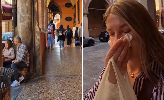 בולוניה איטליה משפיענית  (צילום: לפי סעיף 27א' לחוק זכויות יוצרים)