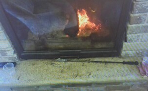 חימם מוט ברזל (צילום: דוברות המשטרה)