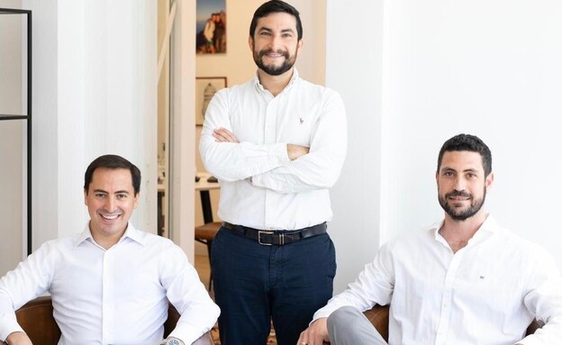 שלושה שותפים בקרן קינטיקה: יואב קנול, אהרון אפלבאום ופרדריק לנדאו