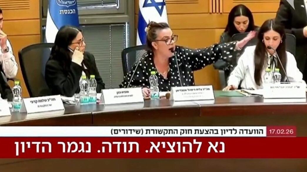 גלית דיסטל בדיון ועדת התקשורת