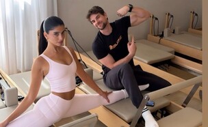 נת'ניאל בוזוליק ובת הזוג החדשה (צילום: אינסטגרם)