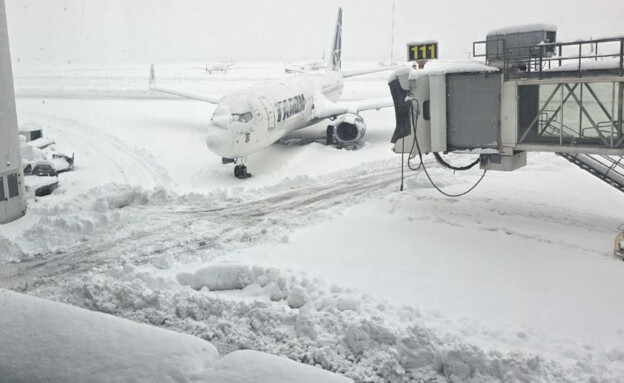 שלג ברומניה