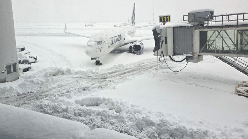 שלג ברומניה