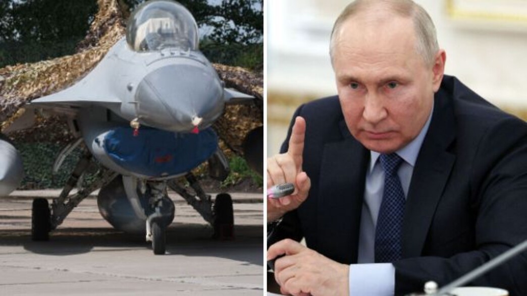 פוטין ומטוס הקרב