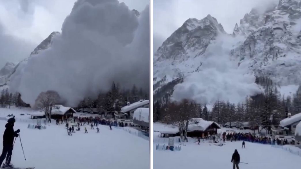 מפולת שלגים איטליה