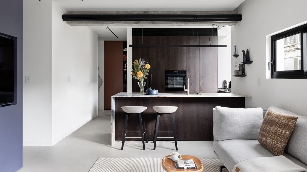 דירה קטנה, עיצוב מאיה שינברגר  