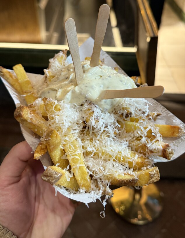 הצ'יפס המושלם מאמסטרדם. עוד כמה תוספות