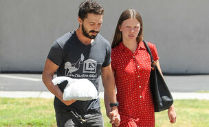 שיה לה-בוף ומיה גות' (צילום: Bauer-Griffin | GC Images)