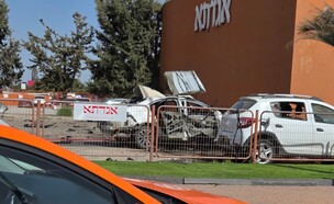 זירת הפיצוץ בצומת מסמיה