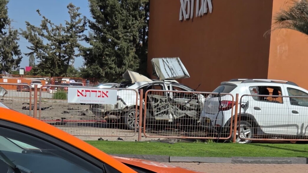 זירת הפיצוץ בצומת מסמיה זירת הפיצוץ בצומת מסמיה