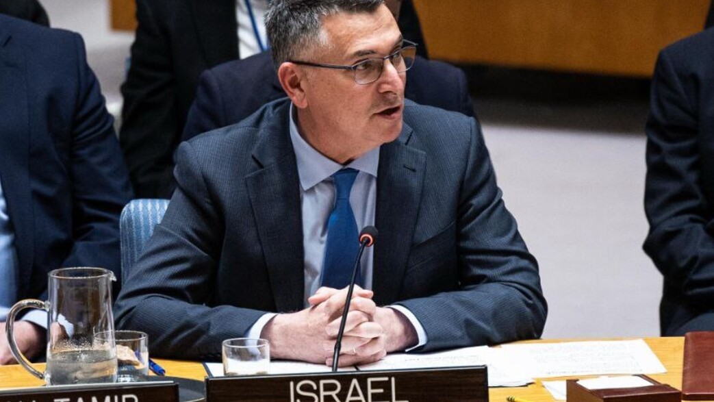 גדעון סער בעימות באו"ם