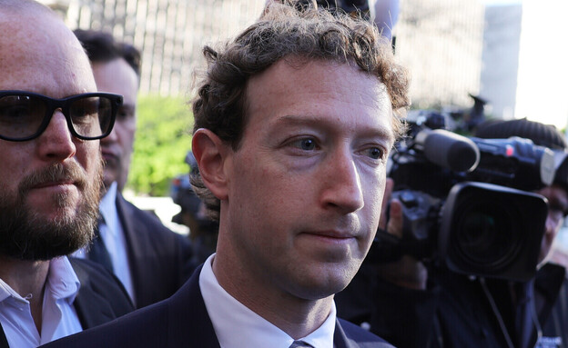 מארק צוקברג בבית המשפט בלוס אנג'לס, פברואר 2026