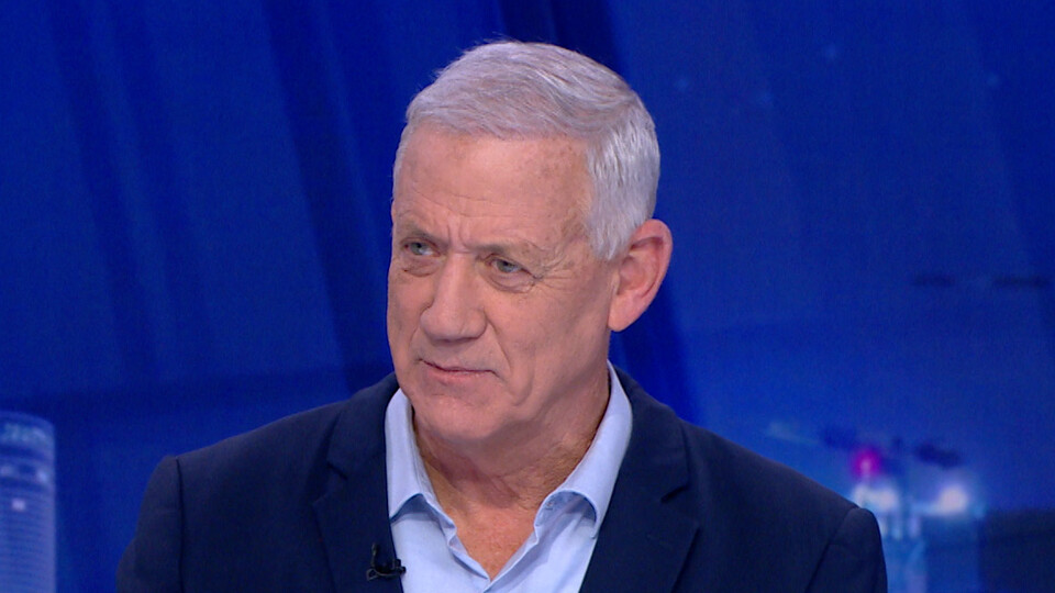 בני גנץ, שר הביטחון לשעבר (צילום: מתוך "דו"ח מצב עם עינב וירון" , קשת 12)