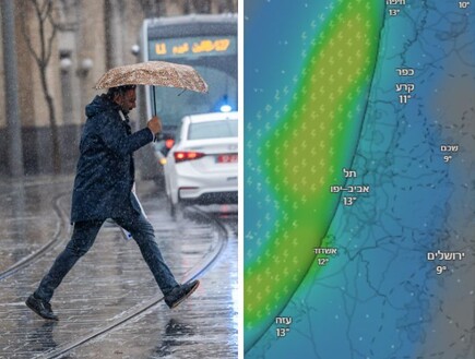 הגשם נפסק, הטמפרטורות עולות אבל מזג האוויר הנעים יסתיים - ובקרוב