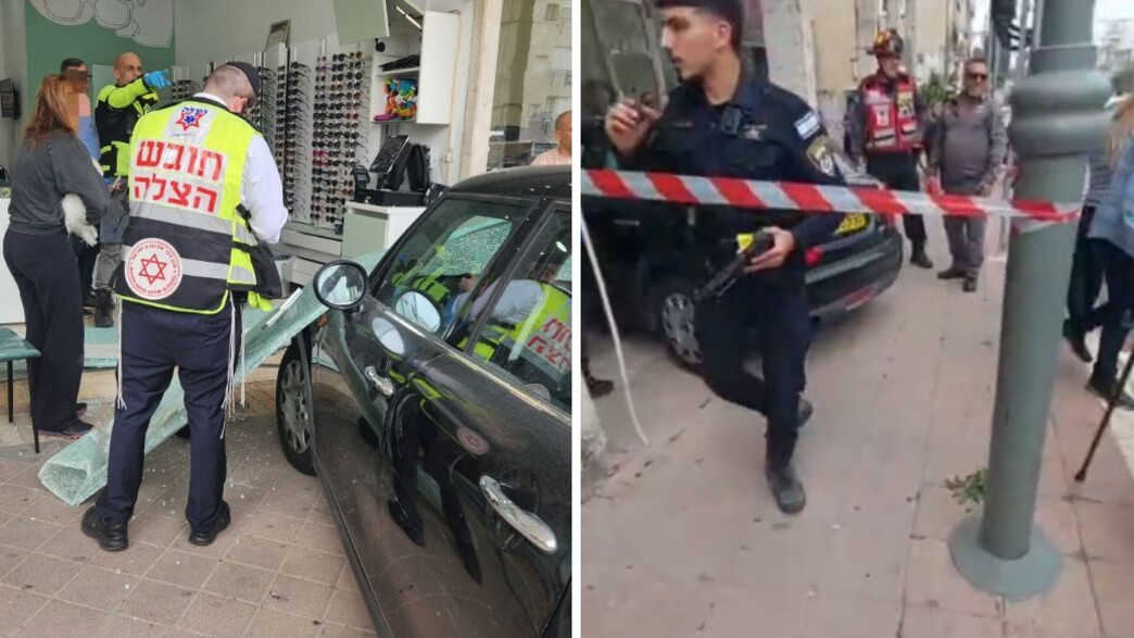 ההתנגשות בחנות ברמת השרון