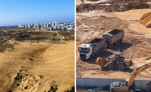 כריית חול בלתי חוקית