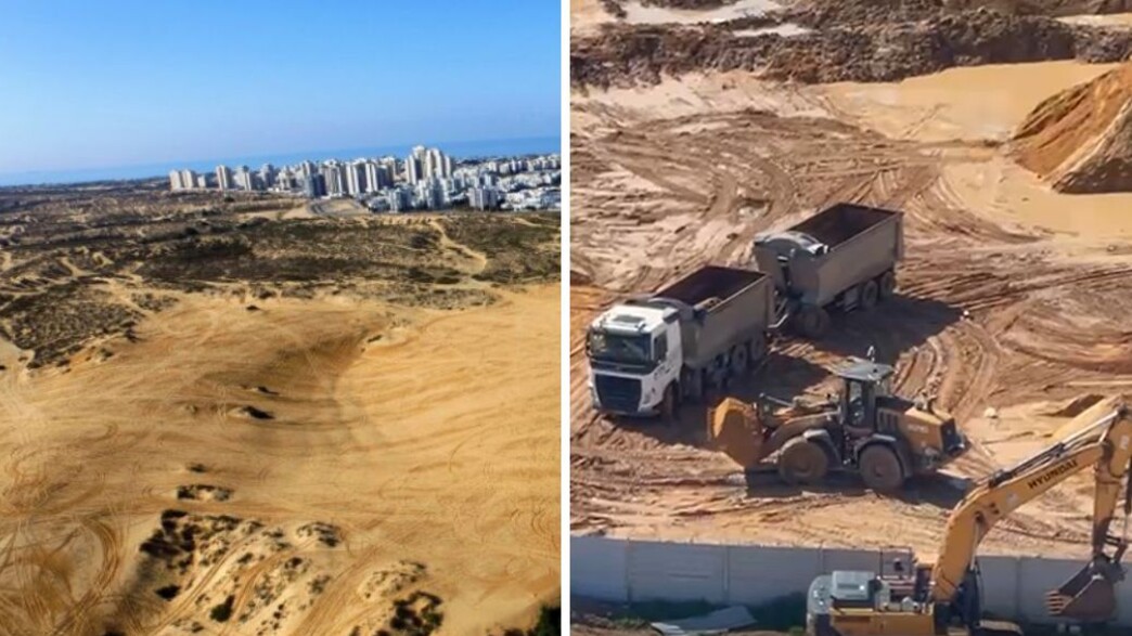 כריית חול בלתי חוקית כריית חול בלתי חוקית
