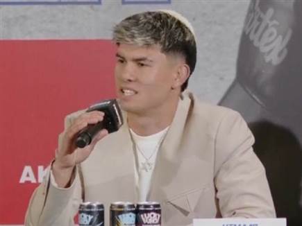 &ldquo;הוא לא ברמה שלי&ldquo;. אהבת השם במסיבת העיתונאים (צילום: ספורט 5)