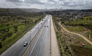 כביש 443 (צילום: חיים גולדברג, פלאש 90)