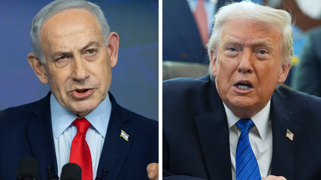 נשיא ארה"ב דונלד טראמפ, ראש הממשלה בנימין נתניהו נשיא ארה"ב דונלד טראמפ, ראש הממשלה בנימין נתניהו