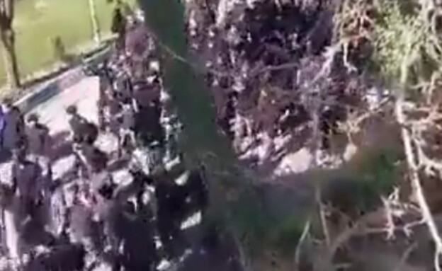 קריאות "מוות למשטר" בהפגנה באוניברסיטה הטכנולוגית 