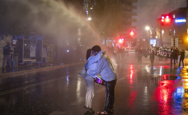 מחאה בירושלים (צילום: חיים גולדברג, פלאש90)