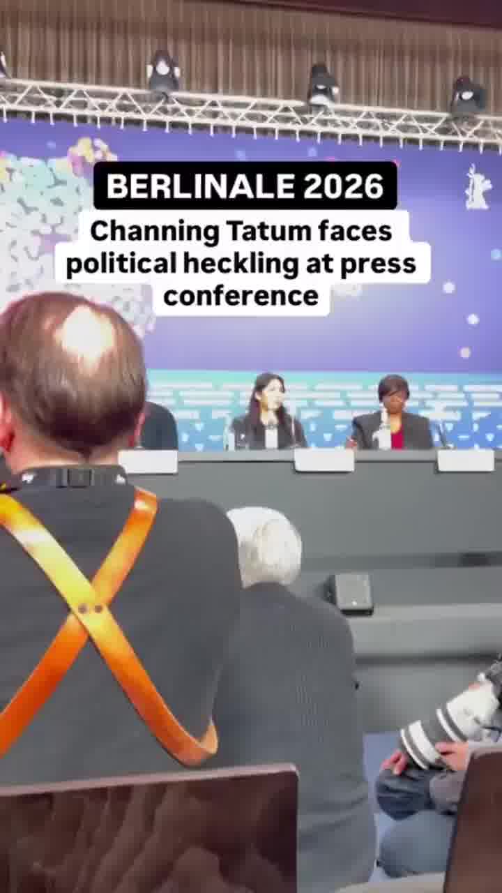 מהומה במסיבת עיתונאים של צ'נינג טייטום: עיתונאית שאלה אותו על עזה - אחד הנוכחים קרא לעברה "תשאלי על 