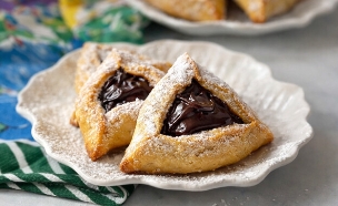 אוזני המן שוקולד פרווה – המתכון המנצח (צילום: יעל קצב, mako אוכל)