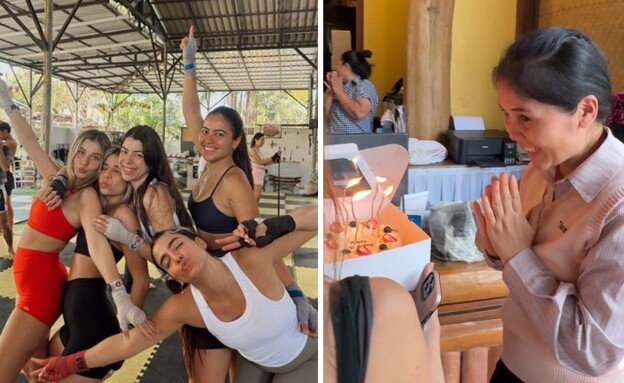 המחווה של הישראליות בתאילנד לעובדת המלון