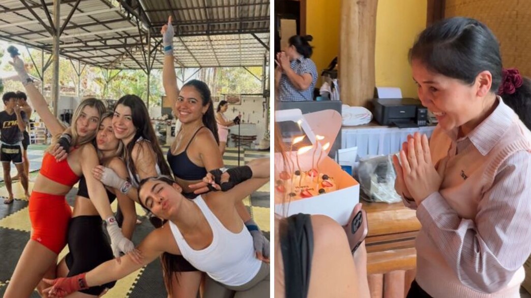 המחווה של הישראליות בתאילנד לעובדת המלון