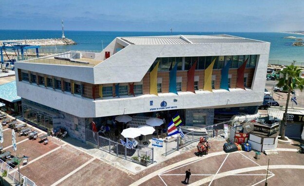 מרכז המחקר הימי באשקלון (צילום: אחי בנאי)