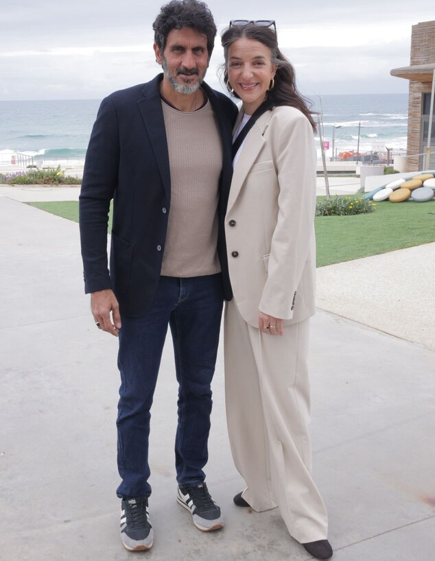 לוסי אהריש וצחי הלוי